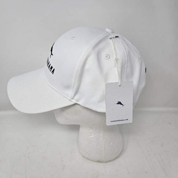 NWT Tommy Bahama Tip You Cap Adjustable Hat Cap White Baja Margarita Recipe. - Picture 2 of 6